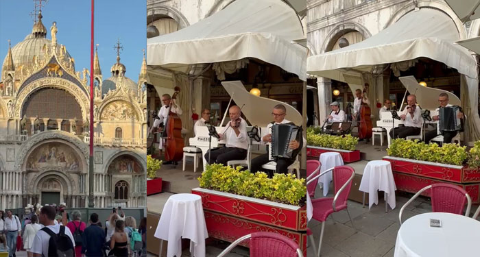 Luna de Xelajú deleita a los turistas en Venecia, Italia y se vuelve viral (Video)