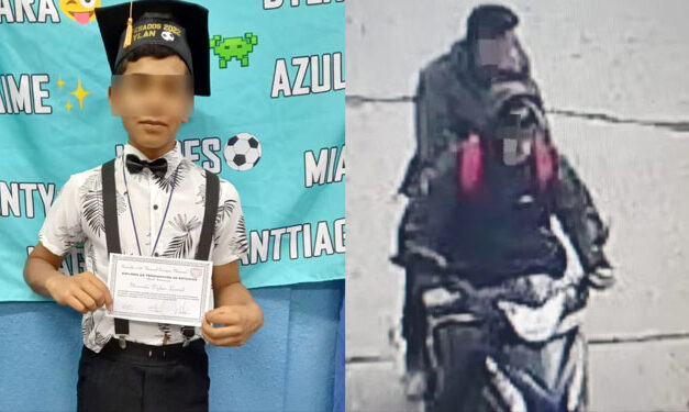Momento en que sicarios asesinan a adolescente para robarle su celular (Video)