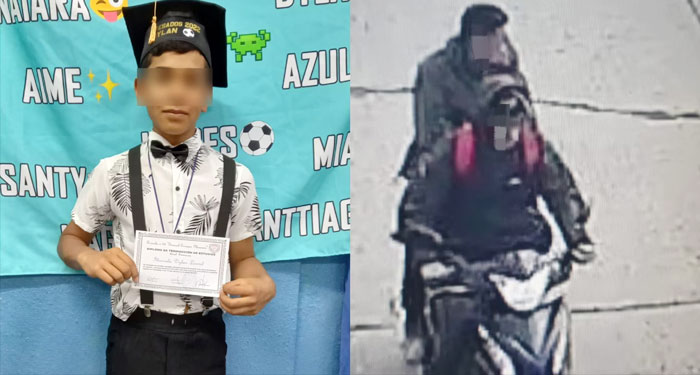 Momento en que sicarios asesinan a adolescente para robarle su celular (Video)