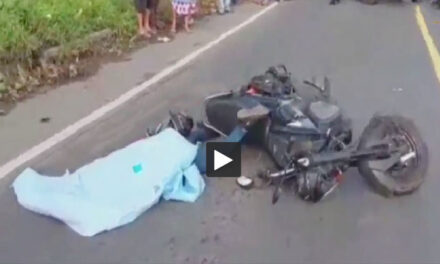 Mujer motorista muere al ser arrollada por un camión en Retalhuleu (Video)