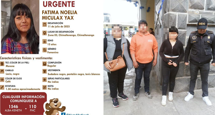 Joven se encontraba desaparecida y fue localizada con su novio en un supuesto Hotel