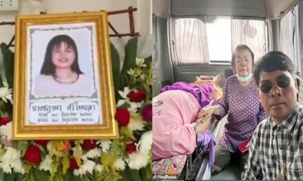 Momento que mujer resucita el día de su funeral y sorprende a los presentes (Vídeo)