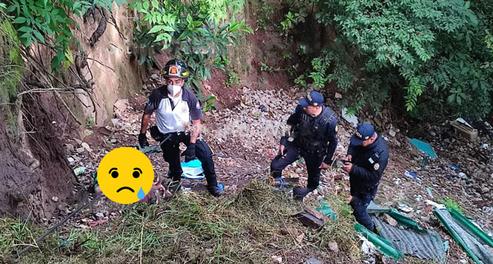 MACABRO HALLAZGO: Localizan dos cuerpos atados de pies y manos en Mixco