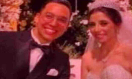 Novio se desploma el día de su boda y muere en los brazos de su amada