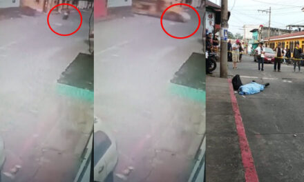 Momento en que bus arrolla a un motorista y le quita la vida (Video)