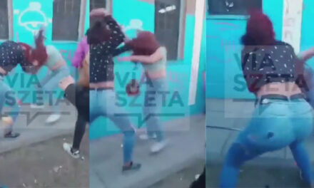 Madres fueron citada por la mala actitud de sus hijas y terminaron en fuertes golpes (Vídeo)