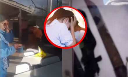 Adolescente llevó un machete a clases y atacó a su compañera qué rechazó ser su novia (Vídeo)