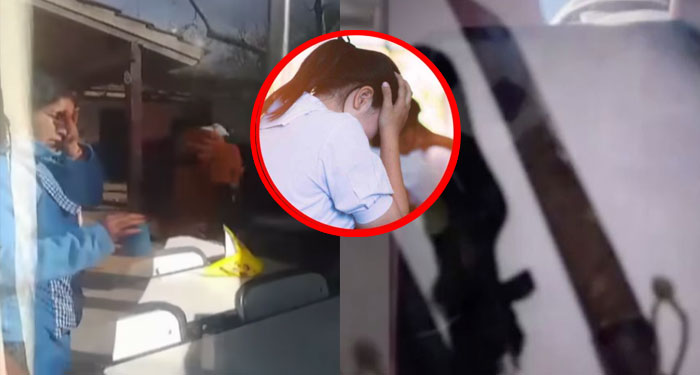 Adolescente llevó un machete a clases y atacó a su compañera qué rechazó ser su novia (Vídeo)