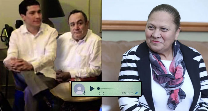 Filtran AUDIO de la alianza de Giammattei y Miguelito con Fiscal General del MP