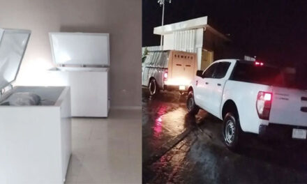 Localizan restos humanos en congeladores dentro de una vivienda (Video)