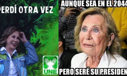 Los mejores memes de Sandra Torres tras perder las elecciones