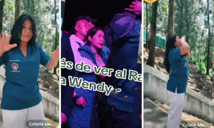Joven grita en un parque que su novio le fue infiel y se vuelve tendencia (Video)
