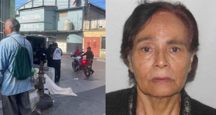 URGENTE: Abuelita causa consternación al fallecer junto a su venta en una banqueta
