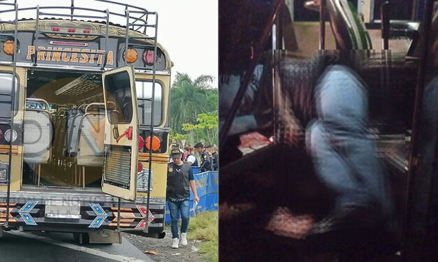 Pasajero que portaba arma quiso evitar un asaltó dentro de un bus y fue asesinado por sicarios