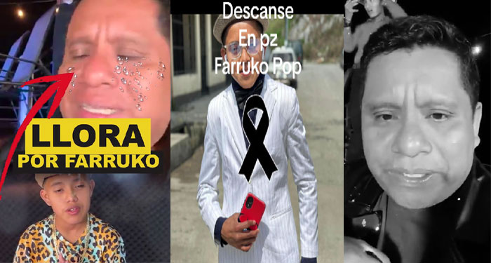 Rudy Gamaliel se pronuncia y llora tras la inesperada tragedia de Farruko Pop (Video)