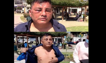 Hombre es amarrado y golpeado por su suegra porque jamás aceptó la relación con su hija (Vídeo)