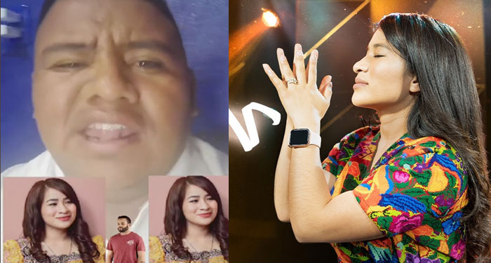 Supuesto primo de La solista Wendy Vásquez le manda fuerte mensaje (Video)