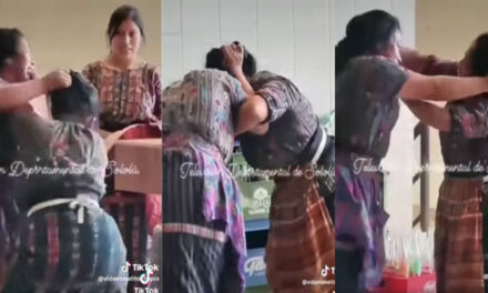 Momento en que dos mujeres se van a los golpes, supuestamente por el amor de un hombre (Video)