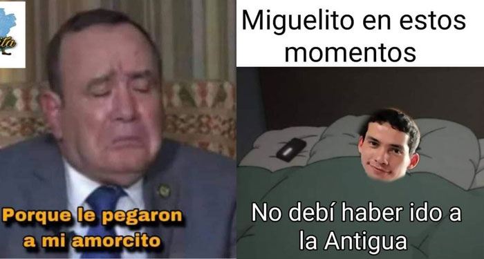 Los mejores memes tras la golpiza que recibió Miguel Martinez y su familia en la Antigua Guatemala