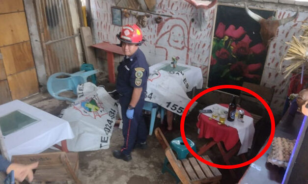Balacera dentro de una VENTA DE LICOR deja dos personas fallecidas y varias heridas