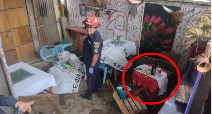 Balacera dentro de una VENTA DE LICOR deja dos personas fallecidas y varias heridas