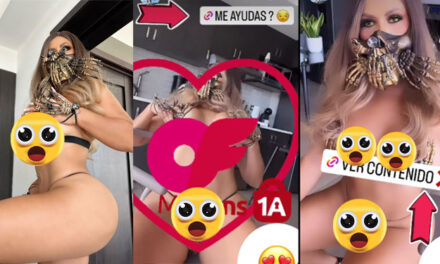 Filtran vídeo íntimo de Zuleika Leal como Dios la trajo al mundo (Vídeo)