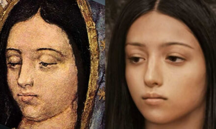 Recrean el rostro de la Virgen de Guadalupe y se vuelve viral en redes (Video)