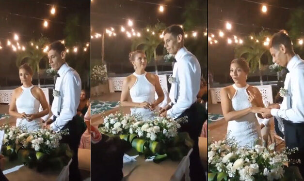 Novia cancela su boda en plena ceremonia y deja plantado a su futuro esposo (Video)