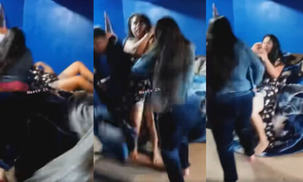 Mujer encontró a su hermana en pleno acto con su marido y se van a los golpes (Vídeo)