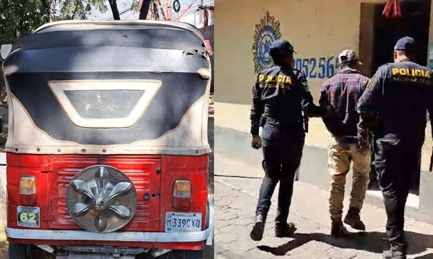 Capturan a tuctuquero que pretendía violar a una joven con discapacidad