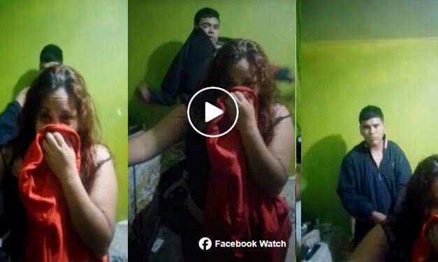 Hombre regresaba de trabajar y encuentra a su pareja con el amante en su propia cama (Video)