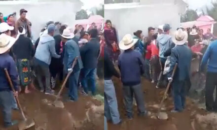 Familiares se van a los golpes en pleno entierro de su madre por una supuesta herencia (Video)