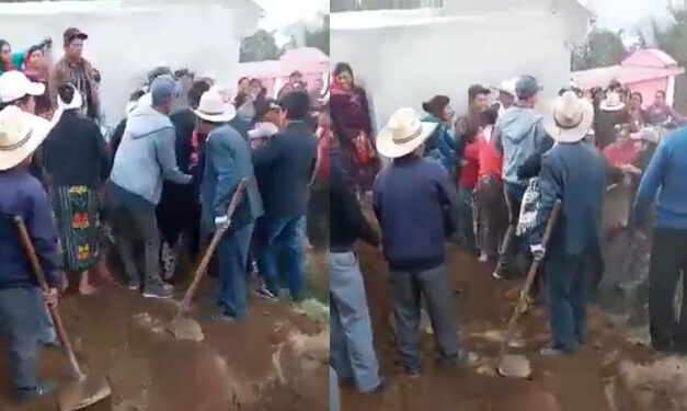 Familiares se van a los golpes en pleno entierro de su madre por una supuesta herencia (Video)
