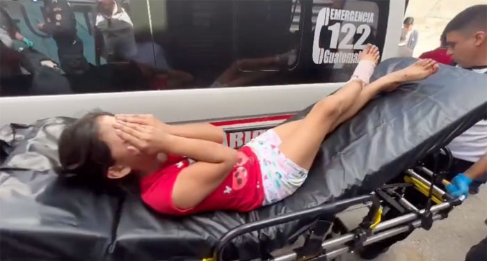 URGENTE. Niña de 10 años resulta herida tras una fuerte balacera (Video)