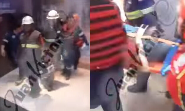 URGENTE: Hombre cae del quinto nivel en un centro comercial en la zona 10 capitalina
