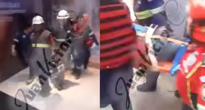 URGENTE: Hombre cae del quinto nivel en un centro comercial en la zona 10 capitalina