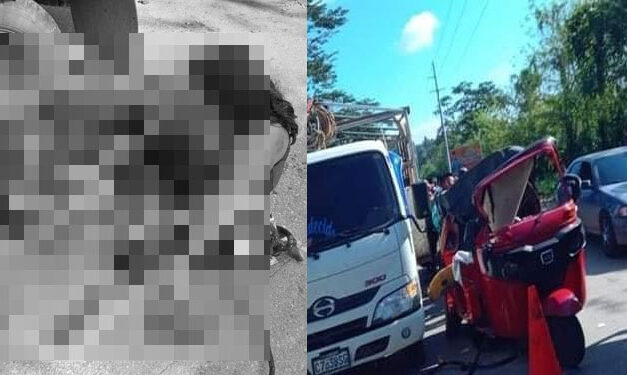 URGENTE: Madre e hijo muere luego que un tuc tuc impactara de frente con un camión